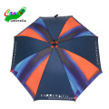 46arc Gandage en bois bleu numérique Beautiful de mode parapluies de la mode